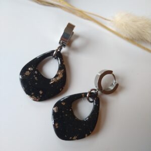 Romy - zwart zilver