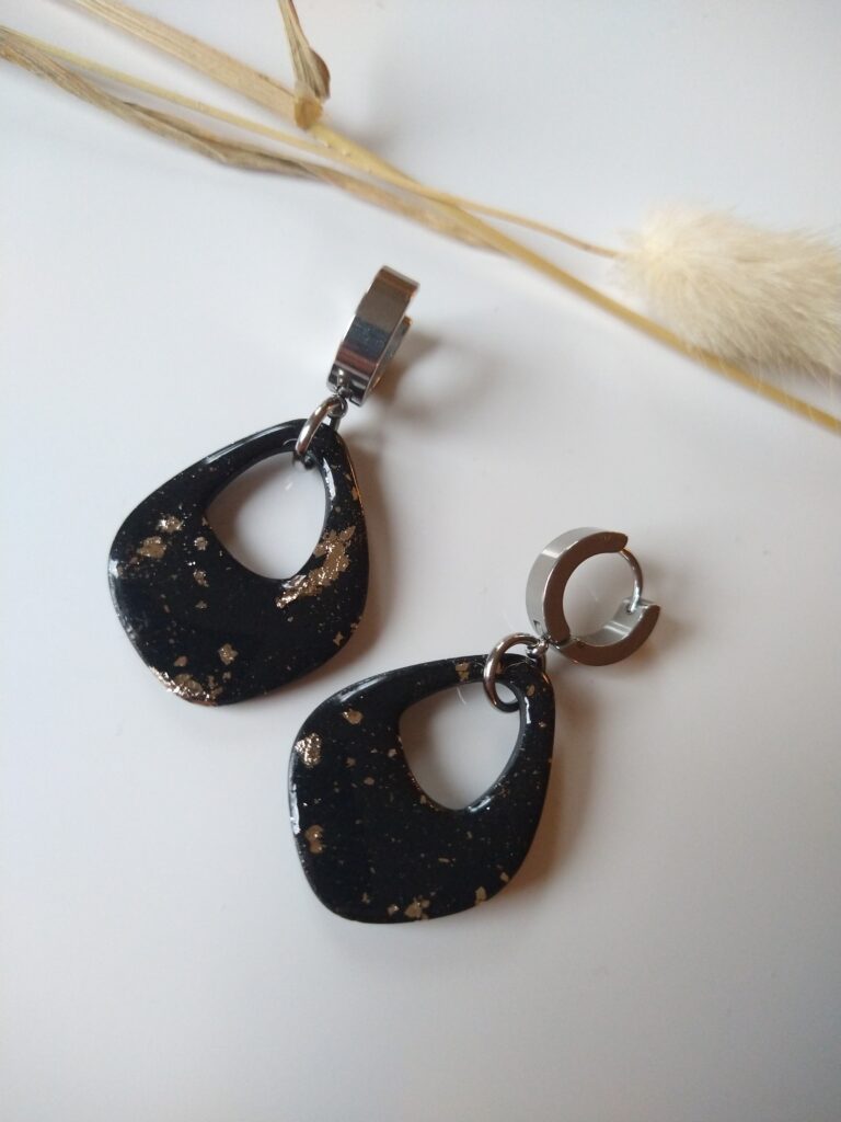Romy - zwart zilver